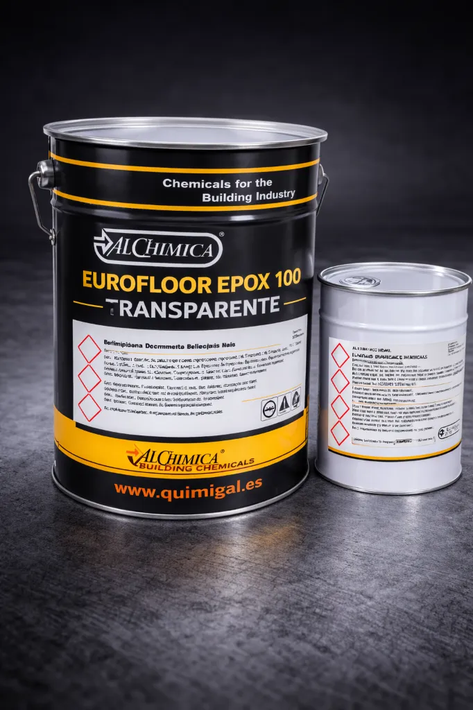 Eurofloor Epox 100 Transparente Revestimiento Epoxi para Suelos de ...