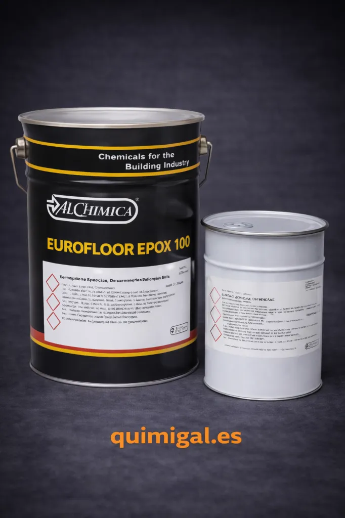 Eurofloor Epox 100 es un revestimiento epoxi para suelos de hormigón.