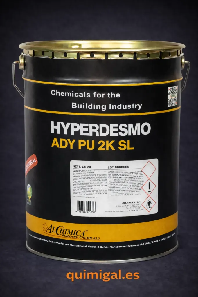 HYPERDESMO ADY PU 2K SL – Aglutinante Alifático para Pavimentos de Piedra (8 kg)