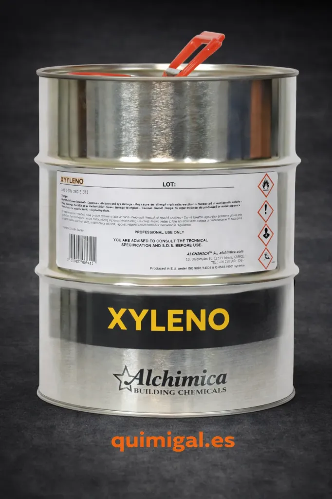 Xileno Solvent 01 – Disolvente para Sistemas Hyperdesmo y Limpieza de Herramientas (5 Litros)