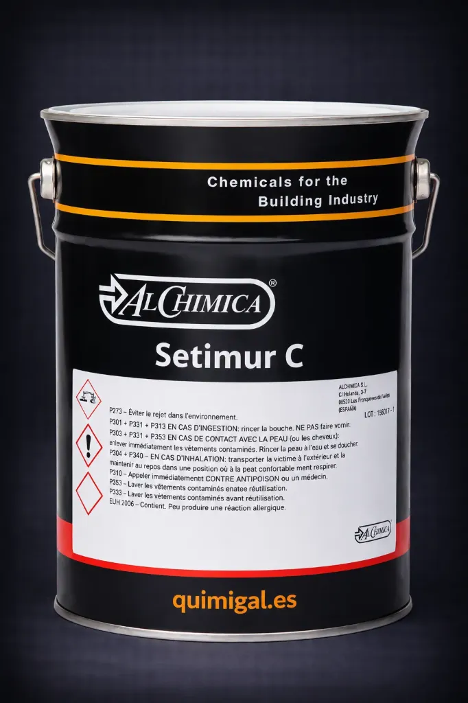 SETIMUR C – Membrana líquida de caucho acrílico para impermeabilización de cubiertas