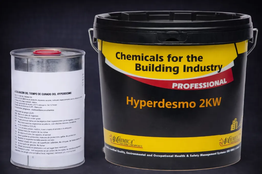 HYPERDESMO 2KW – Membrana líquida de poliuretano con certificado de potabilidad