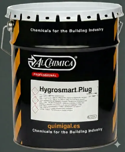 HYGROSMART PLUG – Cemento hidráulico de fraguado rápido para sellado de filtraciones