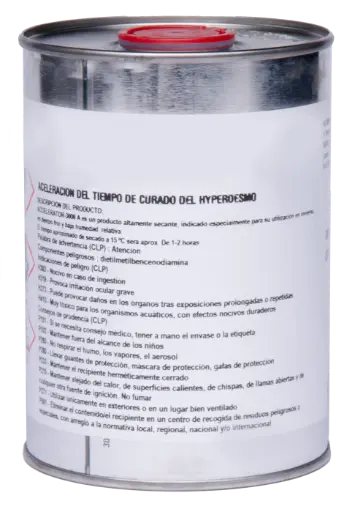 Catalizador para Resinas Hydroexpansivas – Acelerador de Reacción